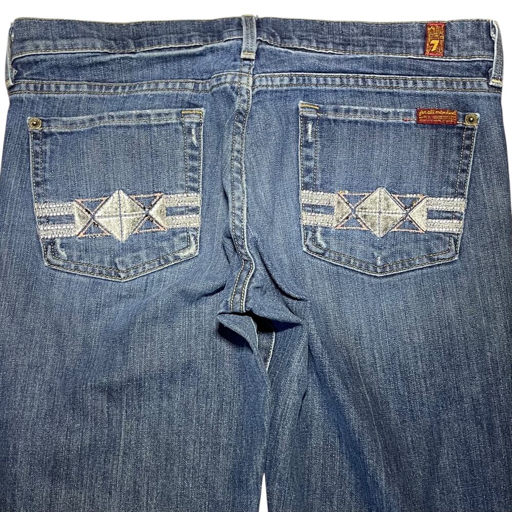 7 for All Mankind Jeans Straight Leg Low Rise